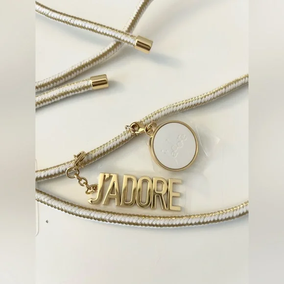 🌸DIOR J'adore Mobile Phone Ring with 2 Charms - Picture 4 of 6